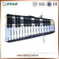 Professional black white metal key xylophone with sticks,metallophone wholesale